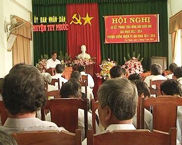 Hội nghị Sơ kết phong trào nông dân thi đua sản xuất kinh doanh giỏi giai đoạn 2012-2014