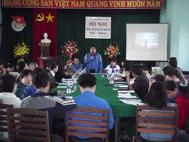 Hội nghị tổng kết Công tác Đoàn – Hội và phong trào thanh thiếu nhi năm 2014, triển khai phương hướng, nhiệm vụ năm 2015.