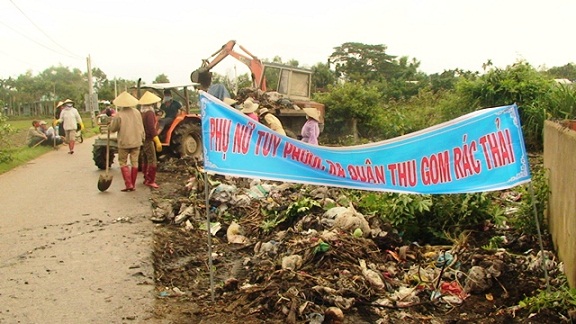 Quang cảnh buổi ra quân