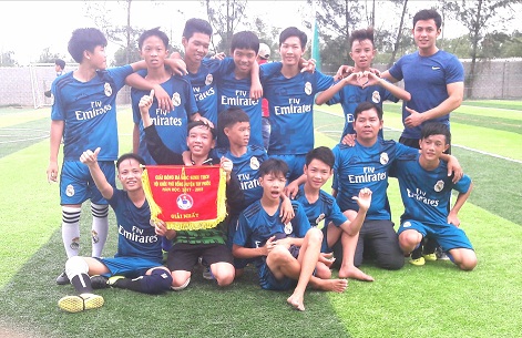 Đội THCS Phước Thuận đoạt chức vô địch