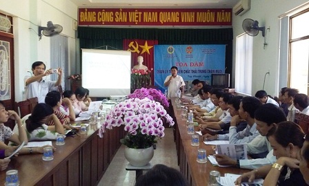 Quang cảnh buổi tọa đàm