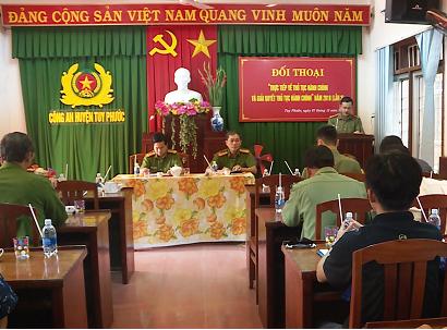 Quang cảnh buổi đối thoại