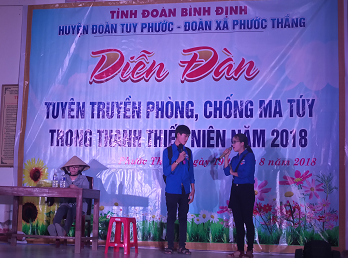 Tiểu phẩm tuyên truyền tại Diễn đàn