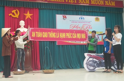 Một tiết mục trong phần thi “Chúng tôi hành động”