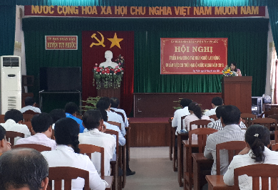 Quang cảnh Hội nghị triển khai công tác xuất khẩu lao động năm 2018