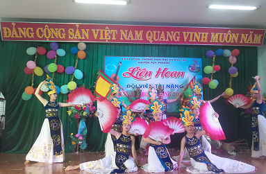 Tiết mục múa tại Hội thi