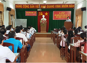 Quang cảnh lớp bồi dưỡng