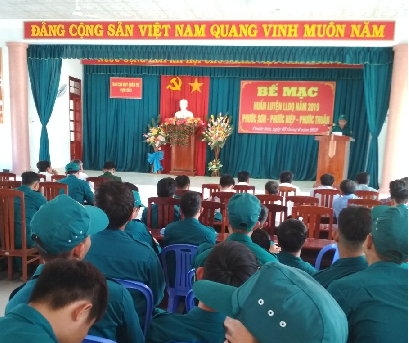 Quang cảnh Lễ bế giảng