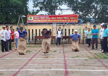 Hội thi các trò chơi dân gian xã Phước Quang 