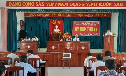 Quang cảnh kỳ họp