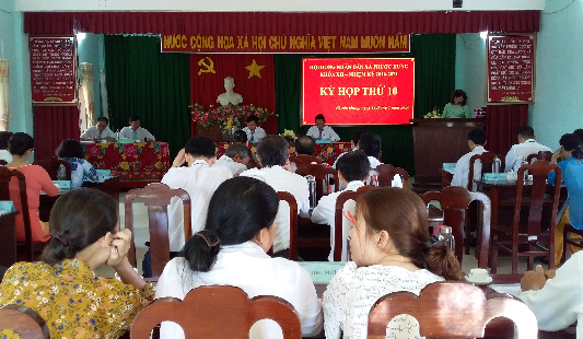 Quang cảnh kỳ họp