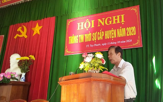 Hội nghị thông tin thời sự cấp huyện 2020