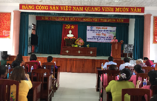 Quang cảnh buổi tọa đàm