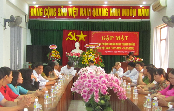 Quang cảnh buổi gặp mặt