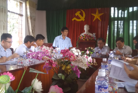 Quang cảnh buổi phúc tra