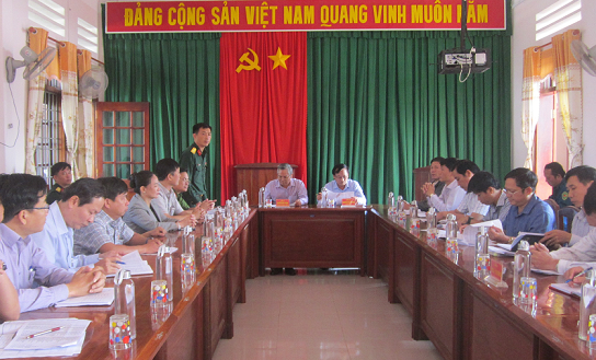 Quang cảnh cuộc họp