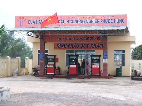 Cửa hàng xăng dầu HTX NN Phước Hưng