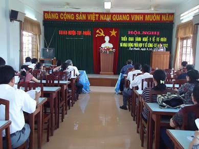 Hội nghị tổng kết công tác hành nghề y, dược tư nhân năm 2011 và triển khai phương hướng, nhiệm vụ năm 2012