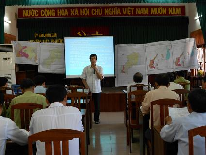 Hội nghị thông qua Báo cáo Quy hoạch bảo vệ và Phát triển rừng huyện Tuy Phước giai đoạn 2012-2020