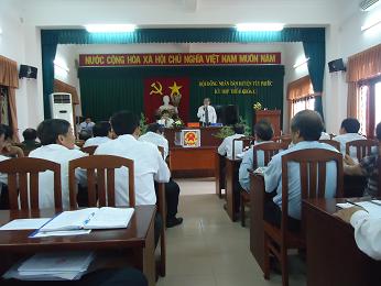 Kỳ họp thứ 6 HĐND huyện - khoá X, nhiệm kỳ 2011- 2016