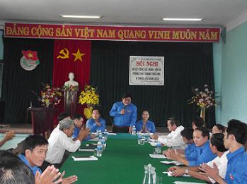 Hội nghị sơ kết công tác Đoàn – Hội và phong trào thanh thiếu nhi 6 tháng đầu năm 2013 của Huyện đoàn Tuy Phước