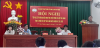 Đại biểu HĐND tỉnh Nguyễn Văn Hùng phát biểu tại buổi tiếp xúc cử tri
