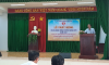 Đồng chí Nguyễn Hùng Tân - Phó Chủ tịch UBND huyện phát biểu tại Lễ phát động