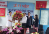 Đồng chí Đoàn Văn Phi - UVBTV Tỉnh ủy, Phó Chủ tịch Thường trực HĐND tỉnh thăm, tặng quà Trung tâm Y tế huyện Tuy Phước