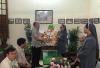 Đồng chí Nguyễn Đình Thuận - Phó Bí thư Thường trực Huyện ủy đến thăm, chúc mừng các cơ sở tôn giáo