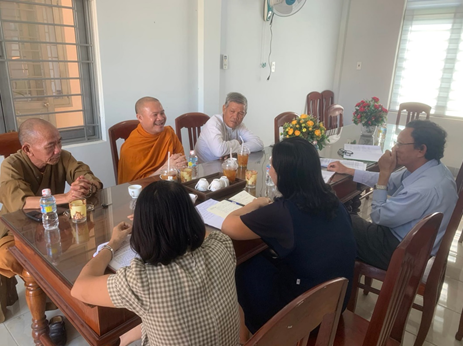 Hội nghị đối thoại giữa Lãnh đạo thị trấn Diêu Trì với các chức sắc, chức việc cơ sở Phật giáo