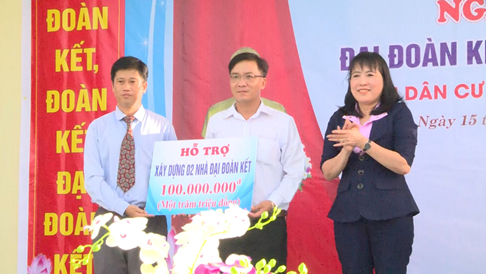 Xã Phước Nghĩa tổ chức điểm ngày hội đại đoàn kết toàn dân tộc năm 2022.