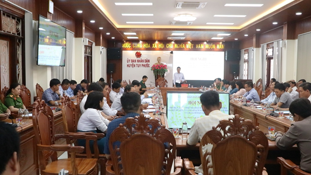 Tuy Phước tổ chức Hội nghị phổ biến và quán triệt kế hoạch phòng, chống và kiểm soát ma túy trên địa bàn huyện.