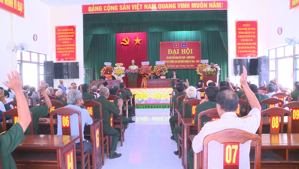 Đại hội lần thứ nhất Chi hội Hữu nghị Việt Nam-Campuchia huyện Tuy Phước